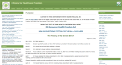 Desktop Screenshot of ncchf.org